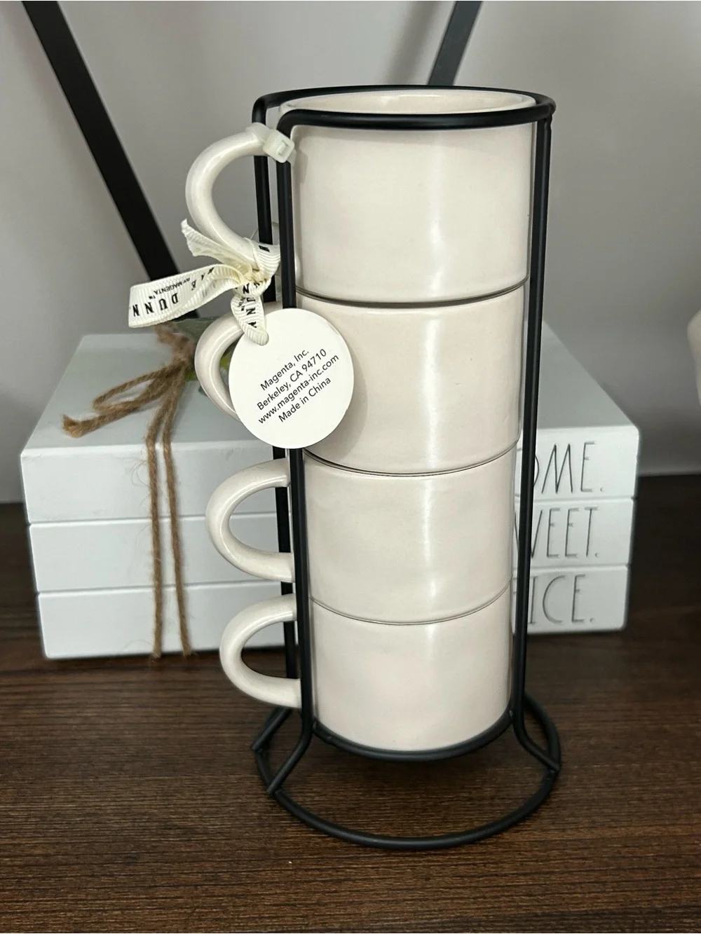 Rae Dunn Stackable Espresso Mugs